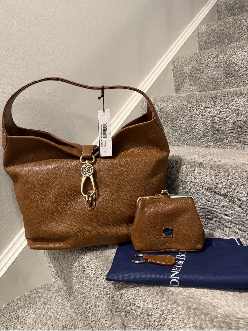 Dooney & Bourke shoulder bag 4 piece set